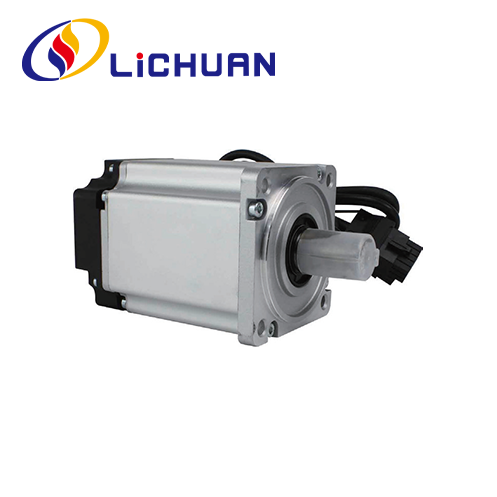 80mm Brida Serie AC 220V 5 Polo Pare 750W 1KW Servo Motor